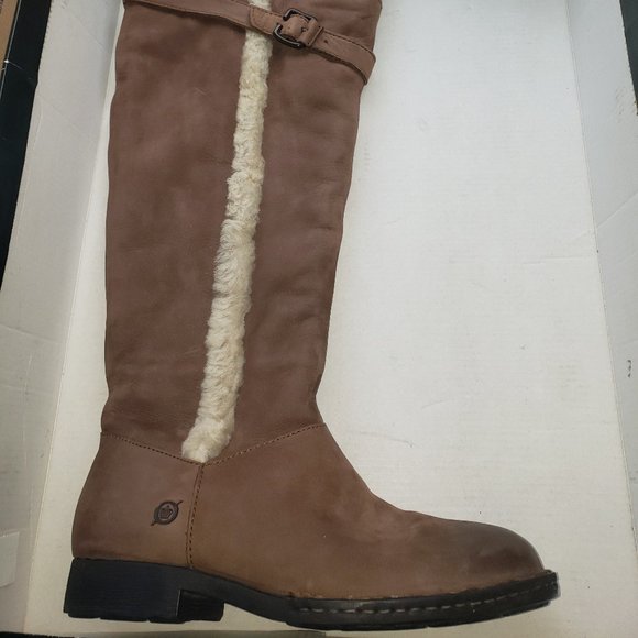 BORN Burnished Calf Knee-high Boots - Picture 12 of 16